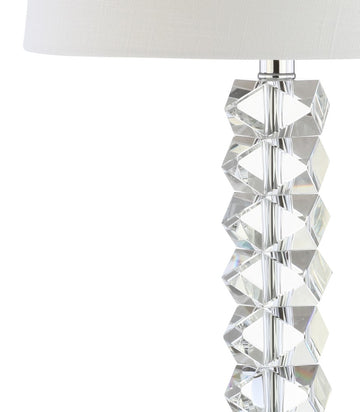 Julia 25.5" Crystal LED Table Lamp - JONATHAN Y